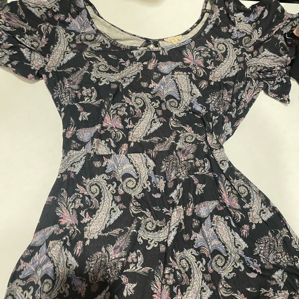 Summer paisley dress